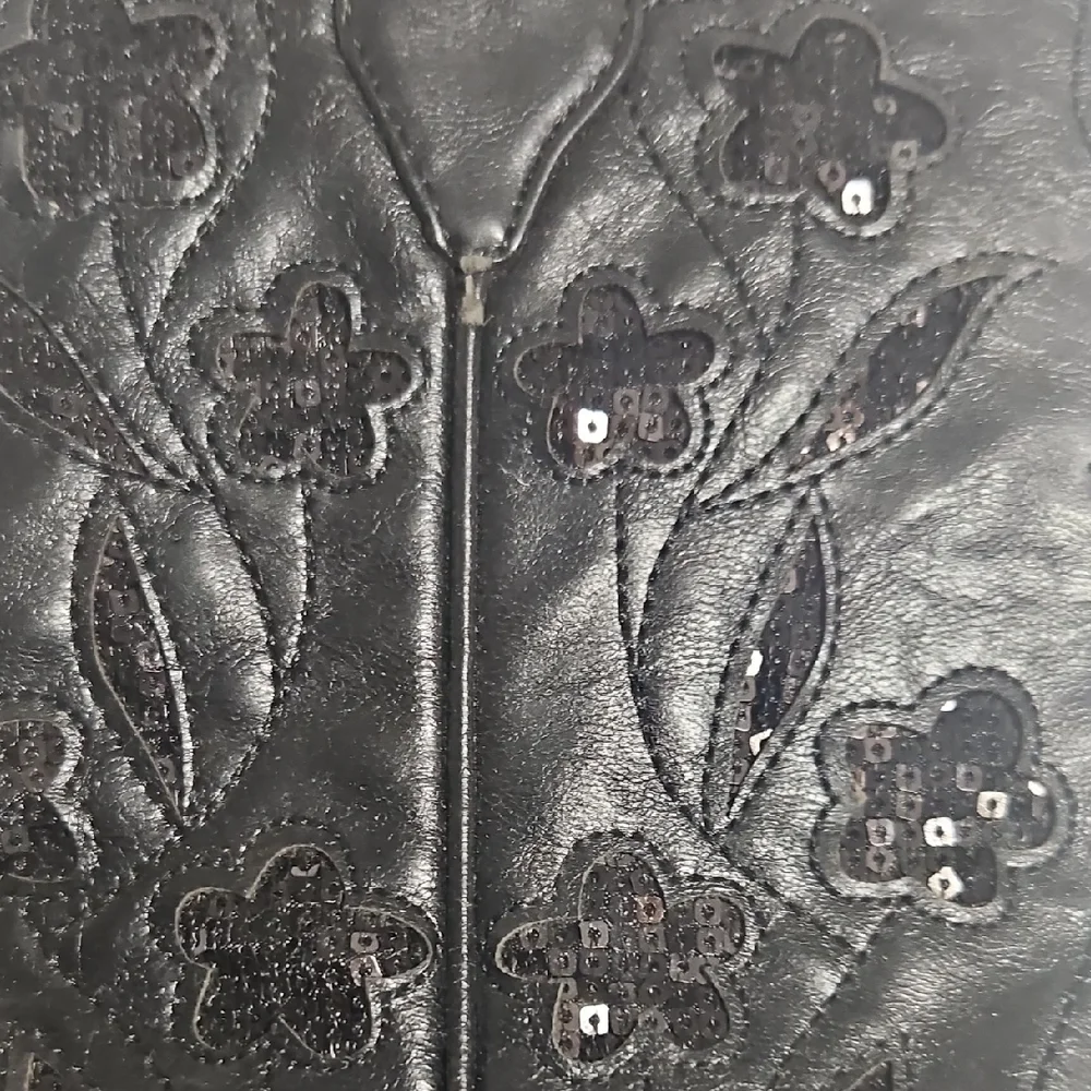 Black Embroidered Western Boots